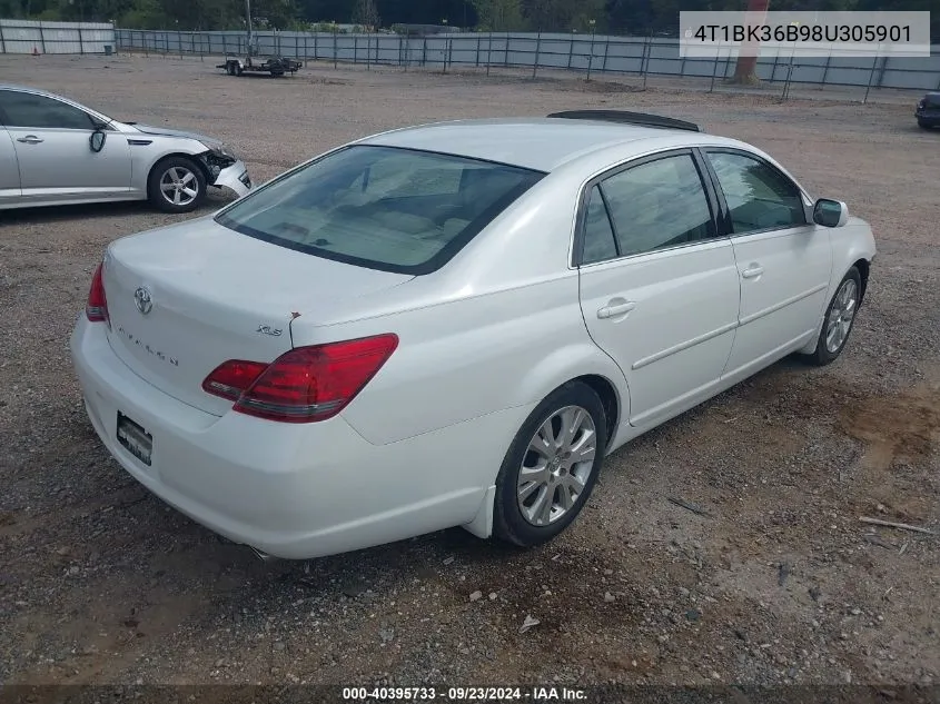 2008 Toyota Avalon Xls VIN: 4T1BK36B98U305901 Lot: 40395733