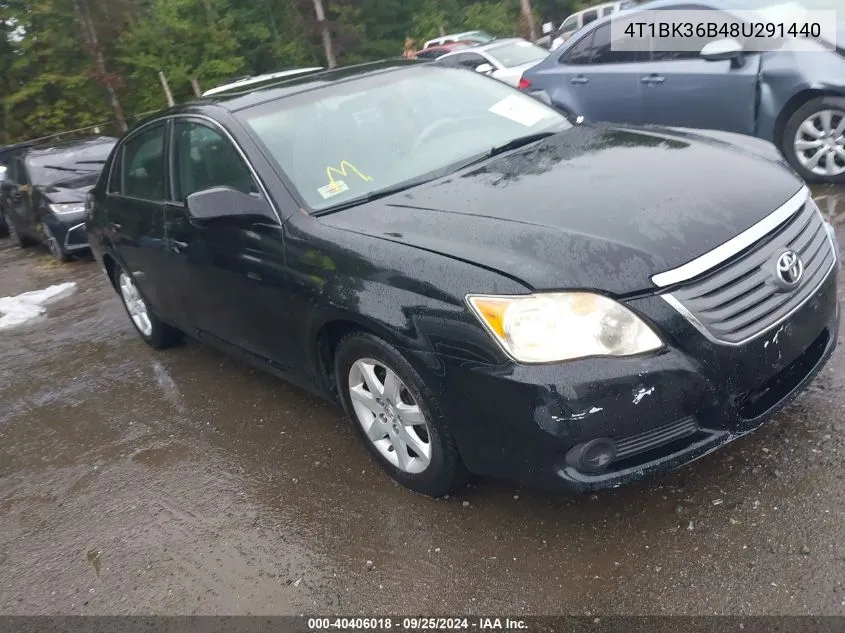 2008 Toyota Avalon Xl VIN: 4T1BK36B48U291440 Lot: 40406018