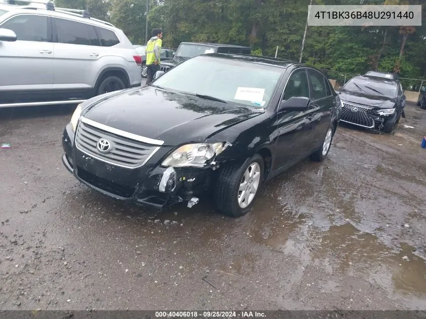 2008 Toyota Avalon Xl VIN: 4T1BK36B48U291440 Lot: 40406018