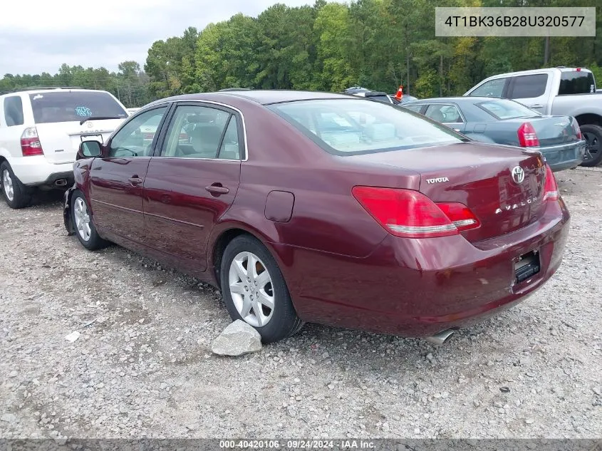 4T1BK36B28U320577 2008 Toyota Avalon Xl