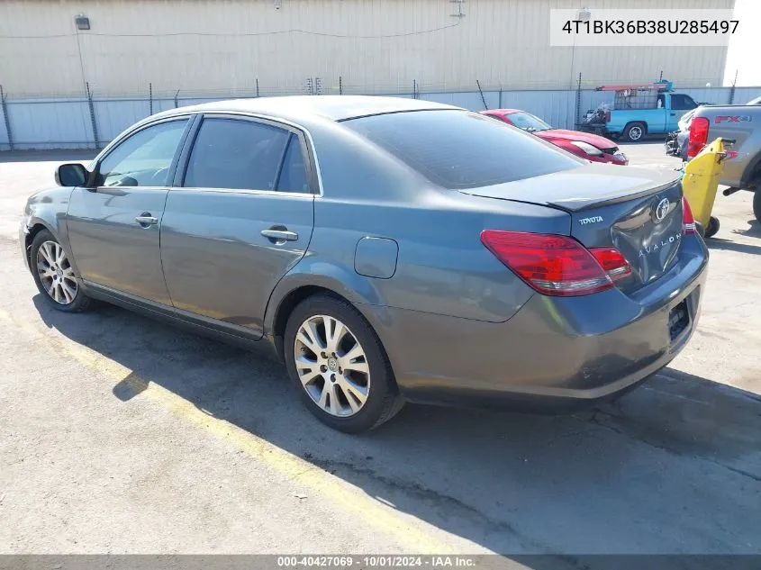 2008 Toyota Avalon Touring VIN: 4T1BK36B38U285497 Lot: 40427069