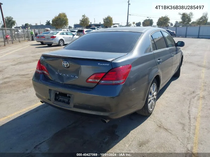 4T1BK36B38U285497 2008 Toyota Avalon Touring