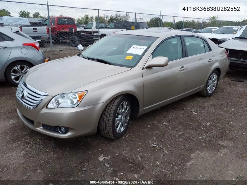 2008 Toyota Avalon Xls VIN: 4T1BK36B38U282552 Lot: 40445434