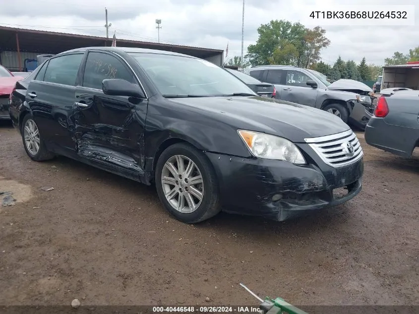 2008 Toyota Avalon Limited VIN: 4T1BK36B68U264532 Lot: 40446548