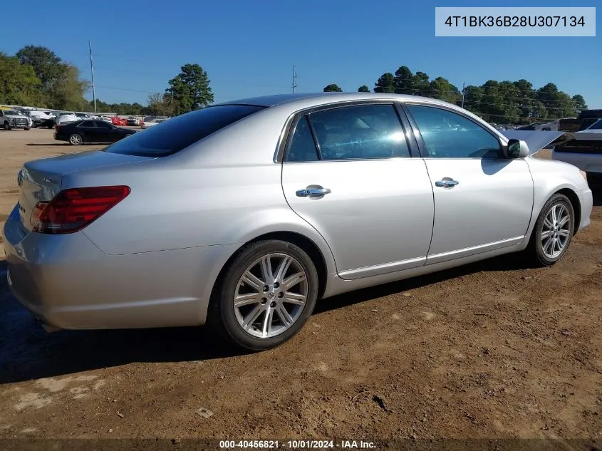 2008 Toyota Avalon Xl/Xls/Touring/Limited VIN: 4T1BK36B28U307134 Lot: 40456821