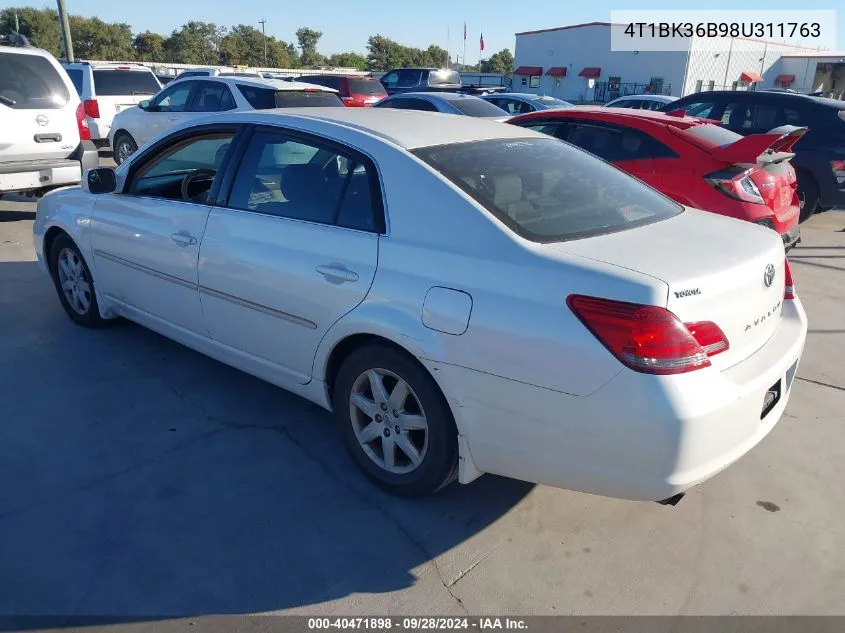 4T1BK36B98U311763 2008 Toyota Avalon Xl