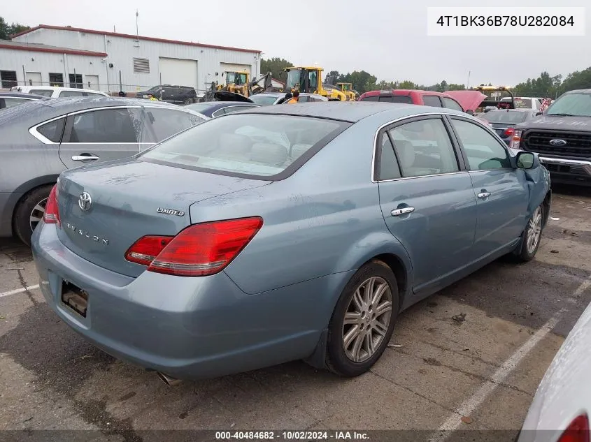 4T1BK36B78U282084 2008 Toyota Avalon Limited