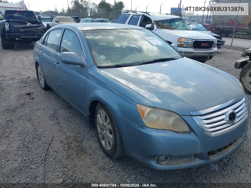 2008 Toyota Avalon Xls VIN: 4T1BK36BX8U313876 Lot: 40541704