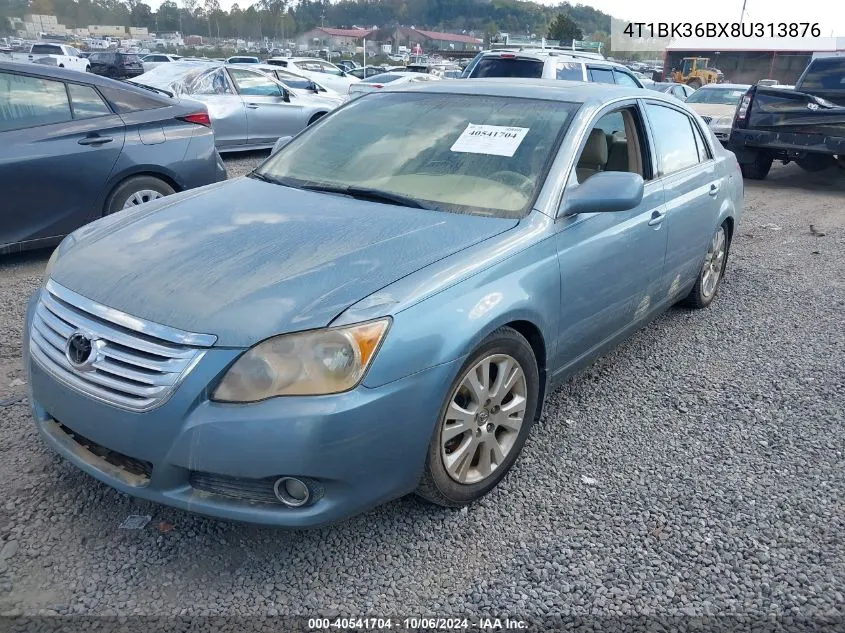 2008 Toyota Avalon Xls VIN: 4T1BK36BX8U313876 Lot: 40541704