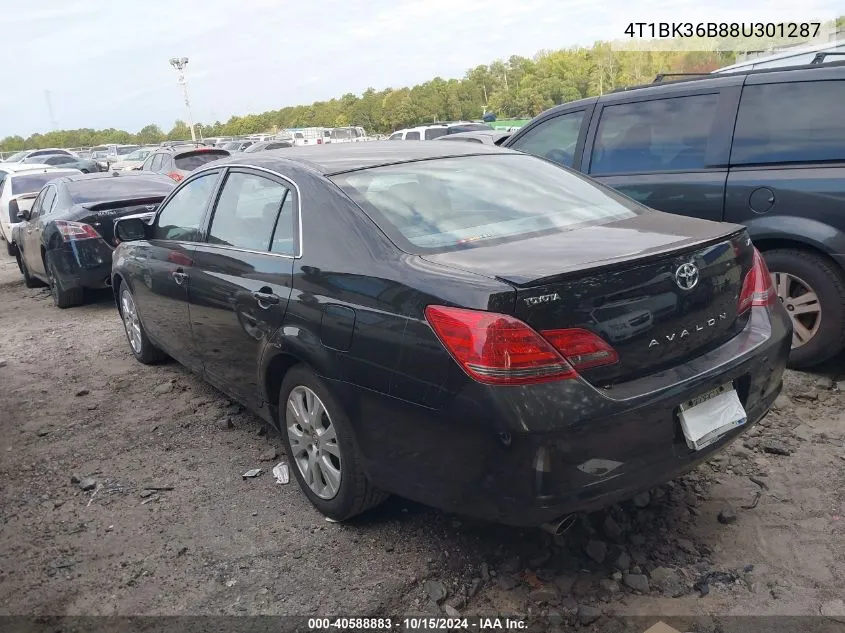 2008 Toyota Avalon Xls VIN: 4T1BK36B88U301287 Lot: 40588883