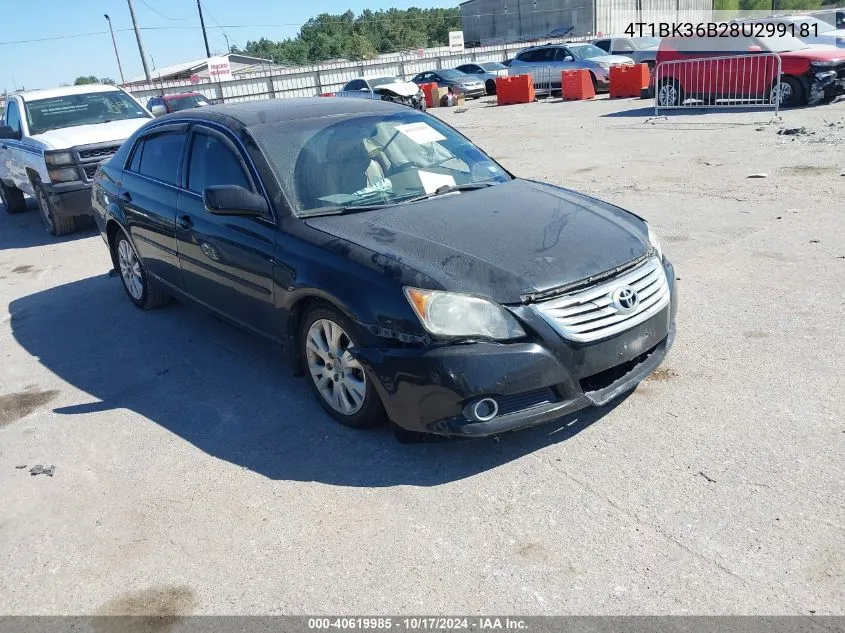 2008 Toyota Avalon Xls VIN: 4T1BK36B28U299181 Lot: 40619985