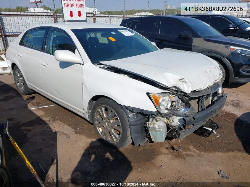 2008 Toyota Avalon Touring VIN: 4T1BK36BX8U272696 Lot: 40636027