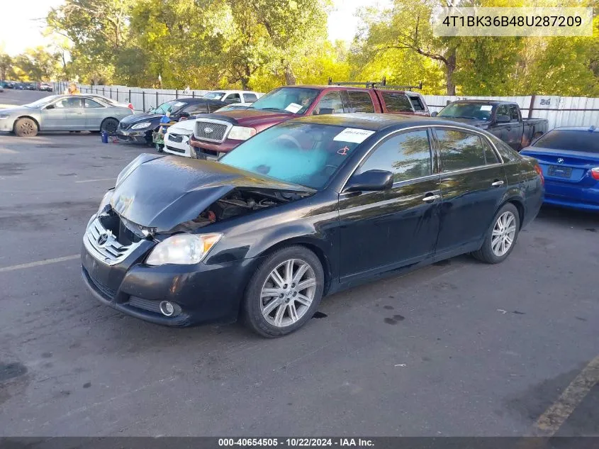 4T1BK36B48U287209 2008 Toyota Avalon Limited