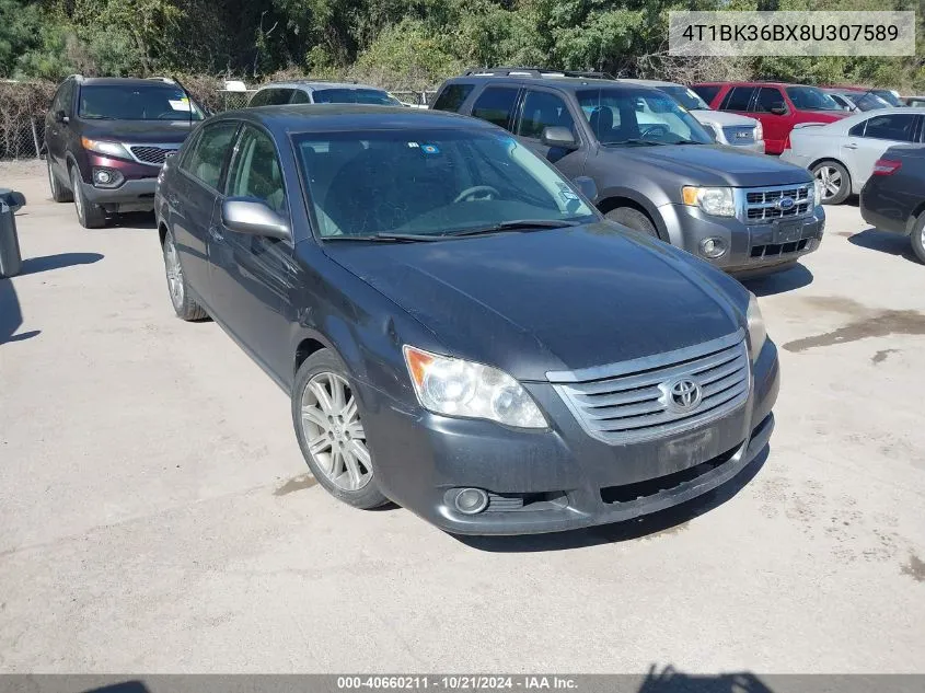 4T1BK36BX8U307589 2008 Toyota Avalon Limited