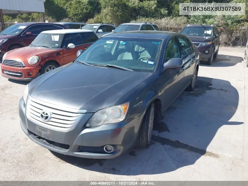 4T1BK36BX8U307589 2008 Toyota Avalon Limited