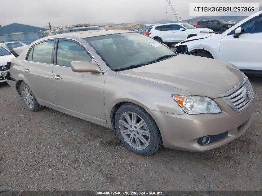 2008 Toyota Avalon Limited VIN: 4T1BK36B88U297869 Lot: 40672540