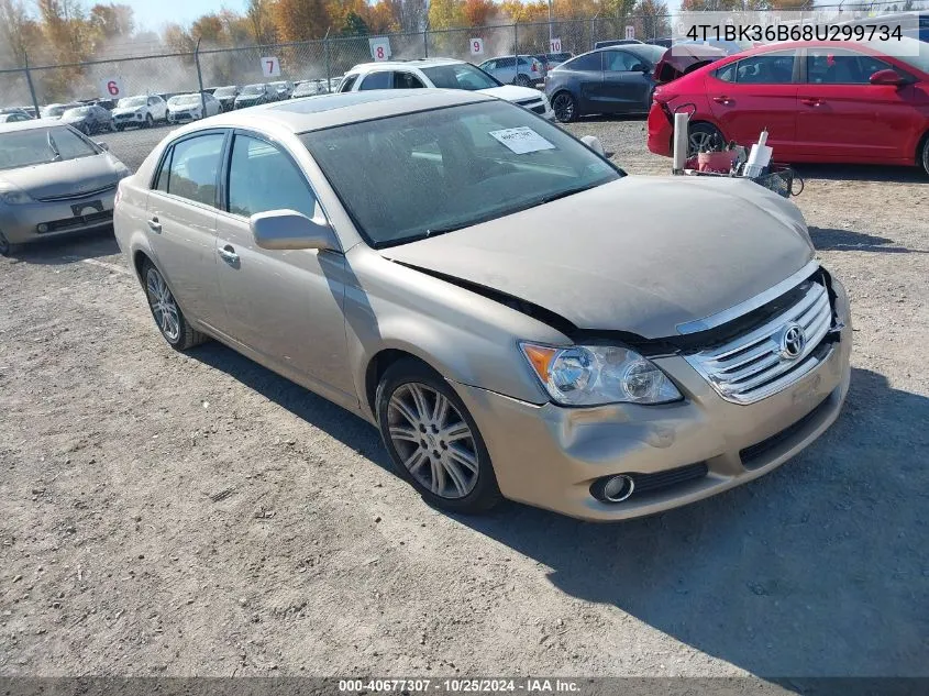 2008 Toyota Avalon Limited VIN: 4T1BK36B68U299734 Lot: 40677307