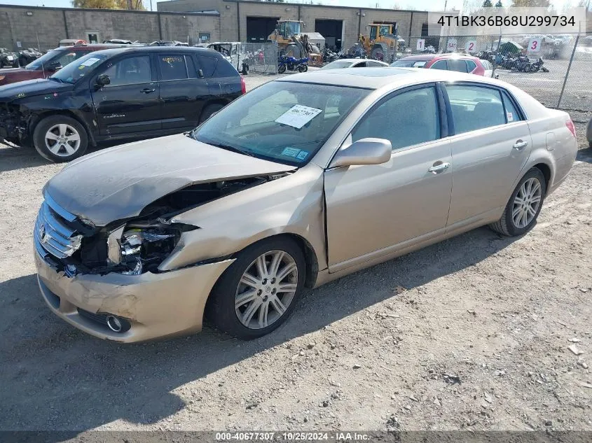 2008 Toyota Avalon Limited VIN: 4T1BK36B68U299734 Lot: 40677307