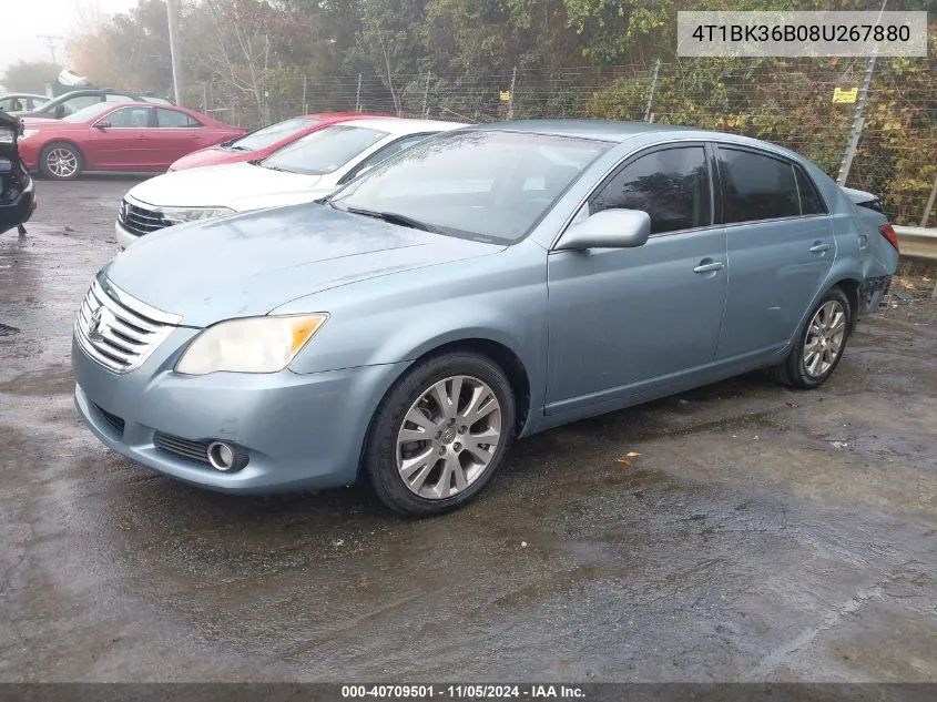 2008 Toyota Avalon Touring VIN: 4T1BK36B08U267880 Lot: 40709501