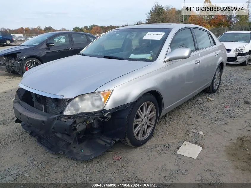 4T1BK36B88U269974 2008 Toyota Avalon Limited