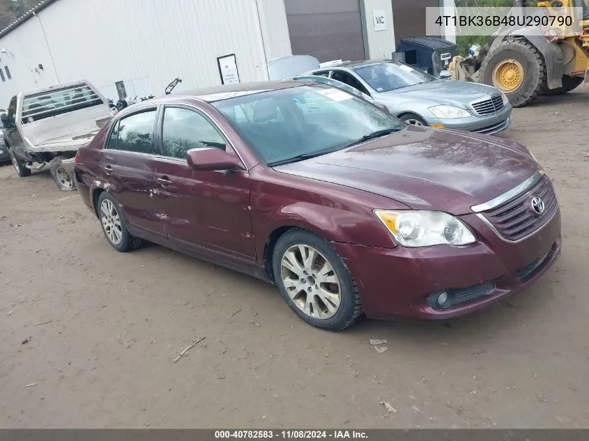 2008 Toyota Avalon Touring VIN: 4T1BK36B48U290790 Lot: 40782583