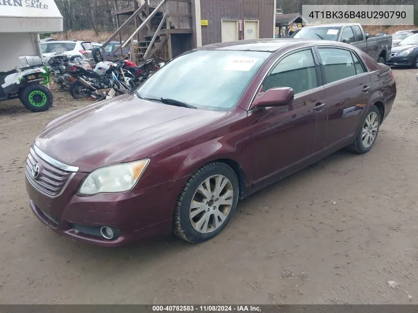 2008 Toyota Avalon Touring VIN: 4T1BK36B48U290790 Lot: 40782583