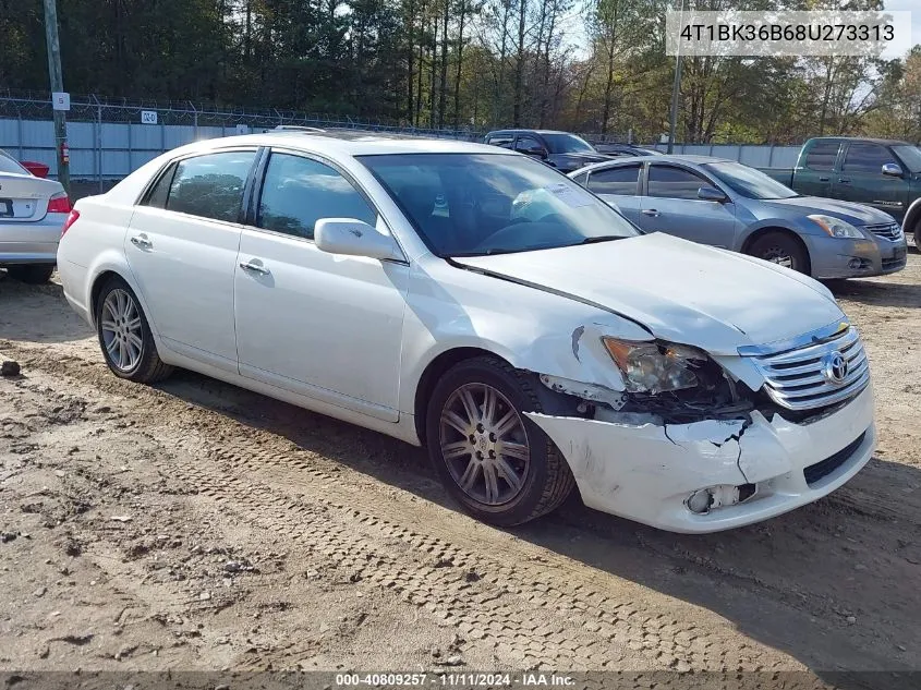 2008 Toyota Avalon Limited VIN: 4T1BK36B68U273313 Lot: 40809257