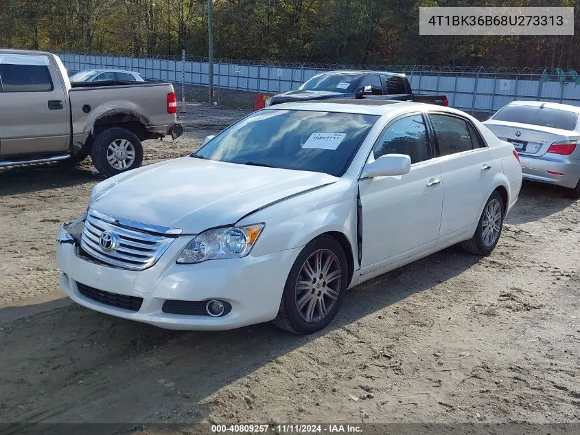 2008 Toyota Avalon Limited VIN: 4T1BK36B68U273313 Lot: 40809257