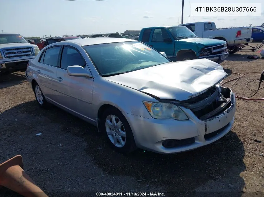 2008 Toyota Avalon Xl VIN: 4T1BK36B28U307666 Lot: 40824911