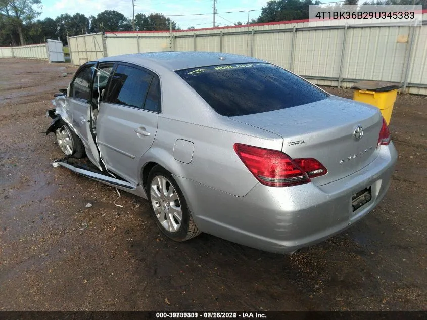 2009 Toyota Avalon Xls VIN: 4T1BK36B29U345383 Lot: 39739331