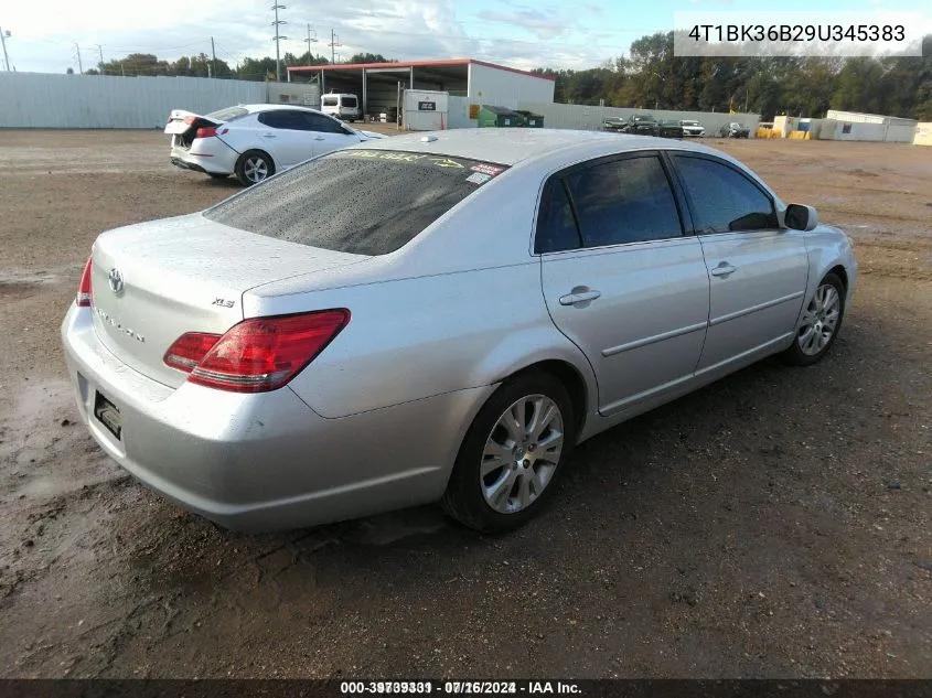 4T1BK36B29U345383 2009 Toyota Avalon Xls