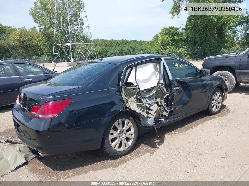 2009 Toyota Avalon Xls VIN: 4T1BK36B79U350496 Lot: 40083539