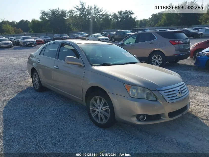 4T1BK36B59U332286 2009 Toyota Avalon Limited