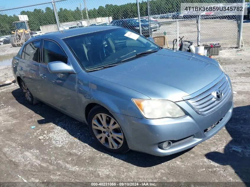 2009 Toyota Avalon Xls VIN: 4T1BK36B59U345782 Lot: 40231055