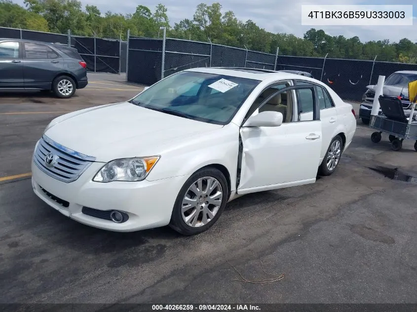 2009 Toyota Avalon Xls VIN: 4T1BK36B59U333003 Lot: 40266259