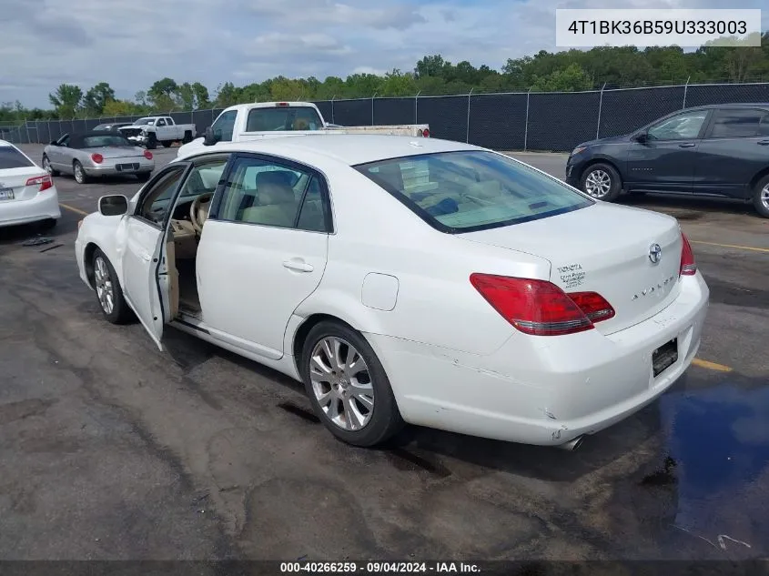 4T1BK36B59U333003 2009 Toyota Avalon Xls