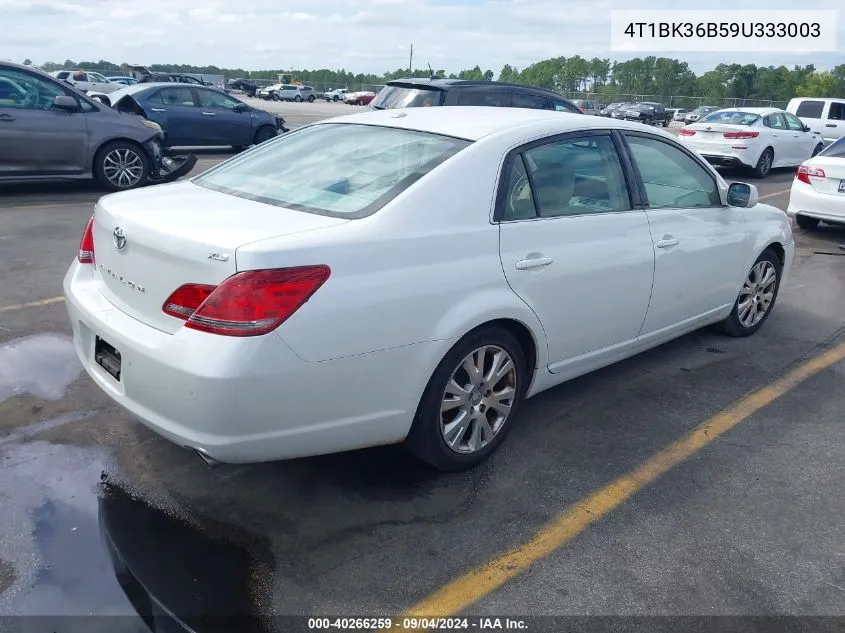 2009 Toyota Avalon Xls VIN: 4T1BK36B59U333003 Lot: 40266259