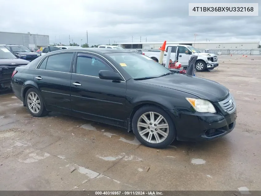 2009 Toyota Avalon Limited VIN: 4T1BK36BX9U332168 Lot: 40316957