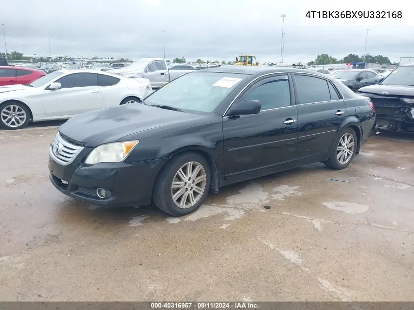 2009 Toyota Avalon Limited VIN: 4T1BK36BX9U332168 Lot: 40316957