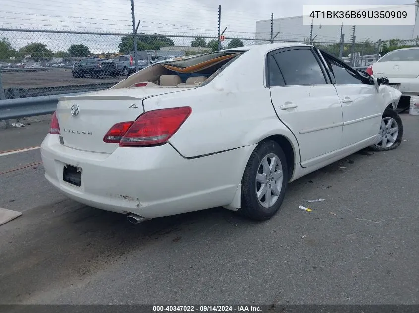 4T1BK36B69U350909 2009 Toyota Avalon Xl/Xls/Limited