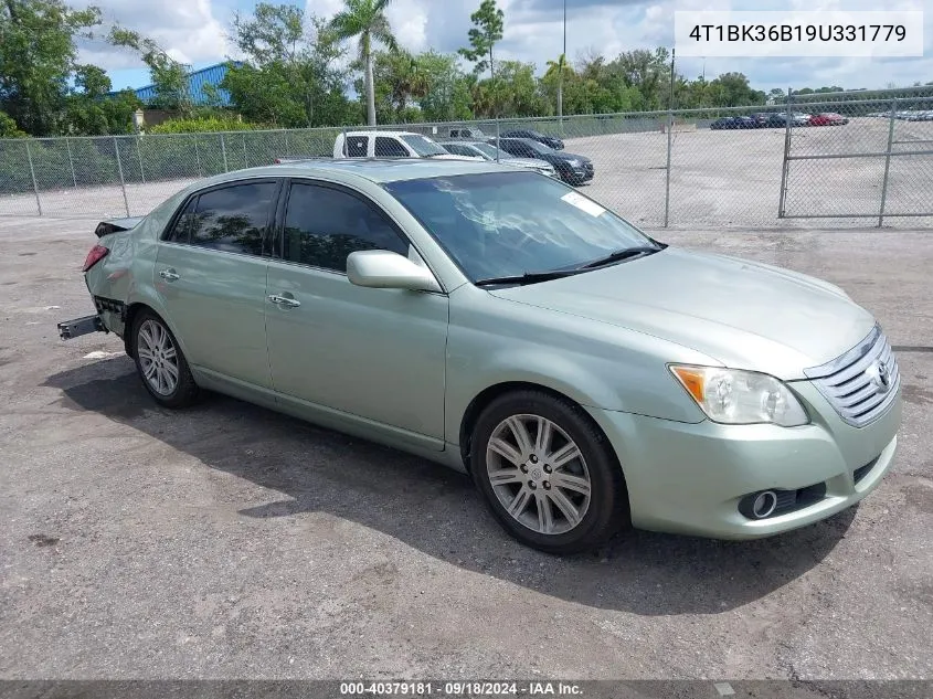 2009 Toyota Avalon Xl/Xls/Limited VIN: 4T1BK36B19U331779 Lot: 40379181