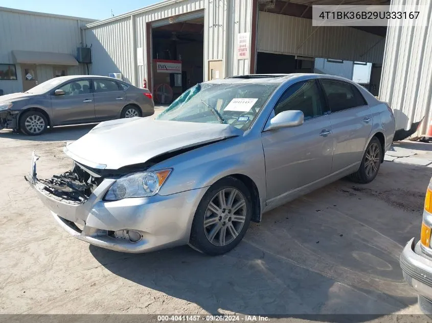 2009 Toyota Avalon Xl/Xls/Limited VIN: 4T1BK36B29U333167 Lot: 40411457