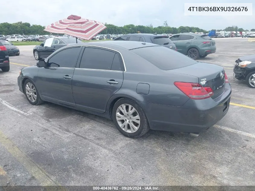 4T1BK36BX9U326676 2009 Toyota Avalon Xls