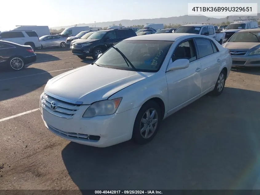 2009 Toyota Avalon Xl VIN: 4T1BK36B99U329651 Lot: 40442817