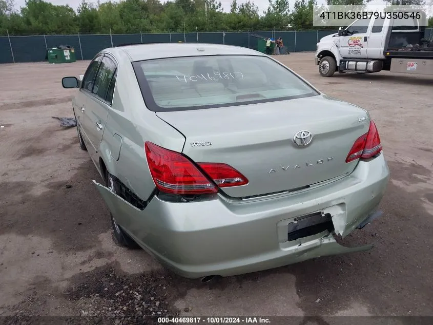 2009 Toyota Avalon Limited VIN: 4T1BK36B79U350546 Lot: 40469817