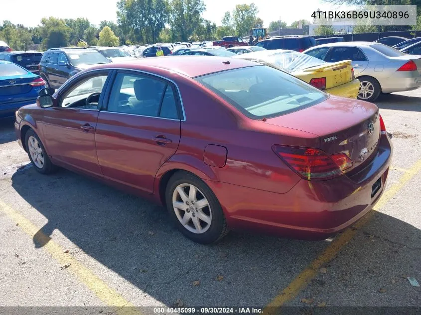 2009 Toyota Avalon Xl VIN: 4T1BK36B69U340896 Lot: 40485099