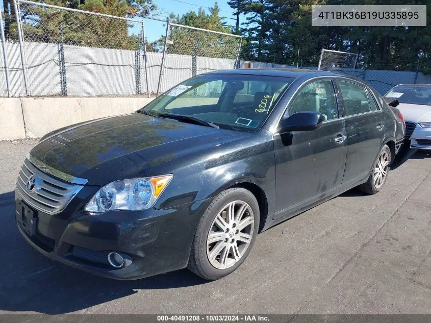 2009 Toyota Avalon Limited VIN: 4T1BK36B19U335895 Lot: 40491208