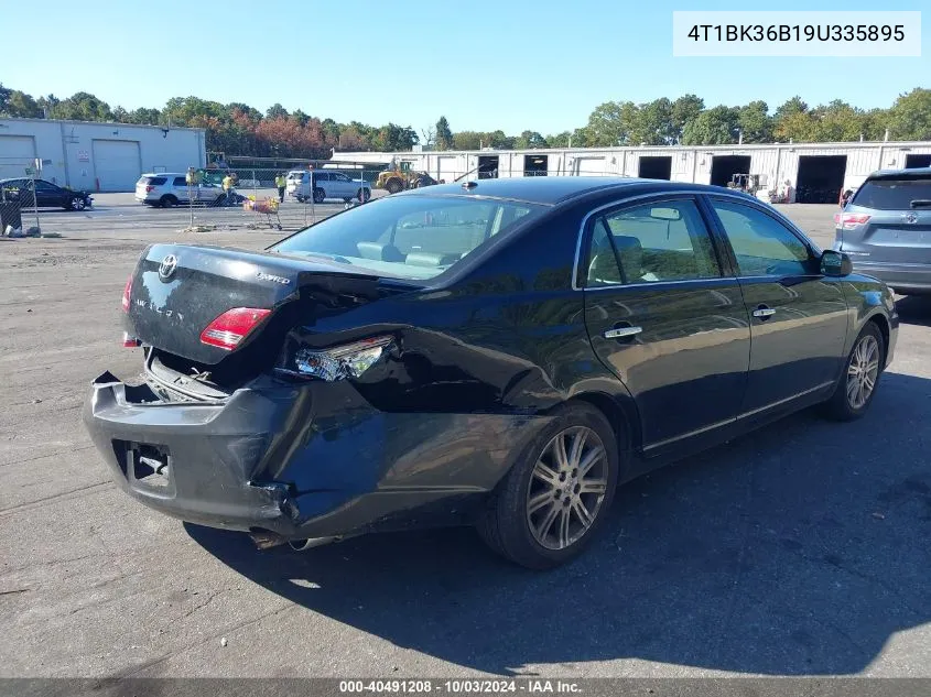 4T1BK36B19U335895 2009 Toyota Avalon Limited