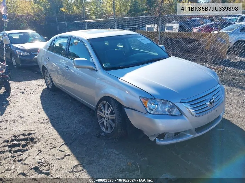 2009 Toyota Avalon Limited VIN: 4T1BK36B79U339398 Lot: 40602523