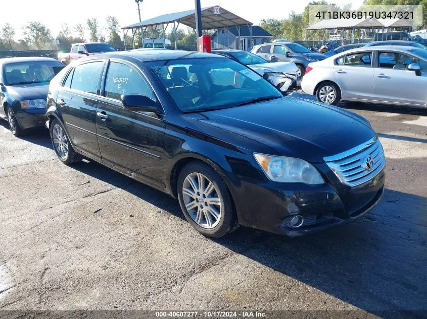 2009 Toyota Avalon Limited VIN: 4T1BK36B19U347321 Lot: 40607277